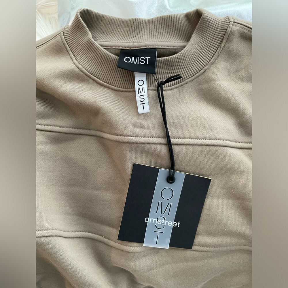 🛑🛑🛑OMST JADE CROPPED SWEATSHIRT - Picture 9 of 12